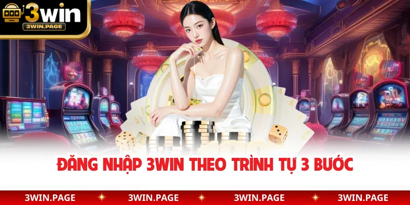 Đăng nhập 3WIN theo trình tự 3 bước